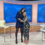 Quinta Brunson Instagram - Today Show with some baddies Hair: @hairbykmiller MUA: @reneeloizmakeup Styling: @bryonjavar Dress: @_zhivago_ Rockefeller Center