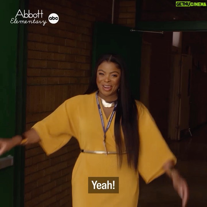 Quinta Brunson Instagram - Here we go 🫡 One hour of #AbbottElementary starts tonight at 9/8c on ABC. Stream on Hulu