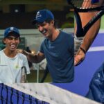 Rômulo Estrela Instagram – Neste final de semana, eu e o @itaupersonnalite colocamos o @belmondcopacabanapalace em movimento! 😎 
Fui convidado pra acompanhar o #CopaNoCopa de pertinho e viver experiências únicas que só o Itaú Personnalité oferece.

Sou um admirador e apaixonado por tênis, imagina o tanto que esse convite foi especial.
Curti uma clínica com nomes consagrados da história do tênis brasileiro e vivi cada momento até o último segundo! 💙

•publicidade Copacabana Palace