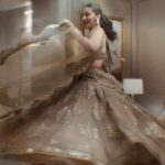 Raai Laxmi Instagram - Childhood behaviour 😋 #HappySoul 😍🥰❤️🧿 #circling #childhoodmemories #insta #happiness #soulfull #reelitfeelit #love #light #WeddingVibes 🫶 Lehenga : @abhinavmishra_ 🌹