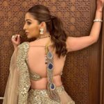 Raai Laxmi Instagram - Bloom with Grace 💛🧿 Wearing : @abhinavmishra_