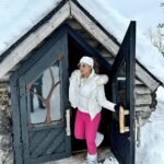 Raai Laxmi Instagram - Paradise 💖🤍❄️🥶🧿 Lapland, Finland