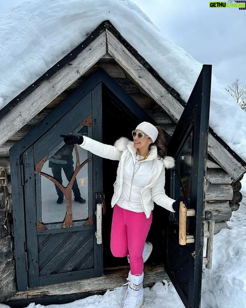 Raai Laxmi Instagram - Paradise 💖🤍❄🥶🧿 Lapland, Finland