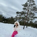 Raai Laxmi Instagram - Paradise 💖🤍❄️🥶🧿 Lapland, Finland