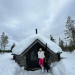 Raai Laxmi Instagram – Paradise 💖🤍❄️🥶🧿 Lapland, Finland