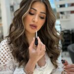Raai Laxmi Instagram - Behind the scenes 💄💋 Dolled up by @hamadaartist @elieassaf_official
