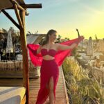 Raai Laxmi Instagram - Sunset Lover 🌅🫶💕🧿