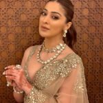 Raai Laxmi Instagram - Simplicity is the keynote of all true elegance 💛❤️🧿 👗: @abhinavmishra_ Jewellery: @minerali_store