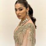 Raai Laxmi Instagram - Simplicity is the keynote of all true elegance 💛❤️🧿 👗: @abhinavmishra_ Jewellery: @minerali_store