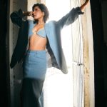 Raashi Khanna Instagram - Painting the town blue.! 🩵 In @deme_love_ @studioviange Styled by @prashantmangasuli Makeup by @makeupbyshefali.s Hair by @zoequiny.hair 📸 @pixel.exposures