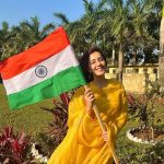 Raashi Khanna Instagram – May the tricolour continue to inspire, unite, and guide us towards a brighter tomorrow. Happy Republic Day! ☀️ 
#jaihind🇮🇳