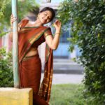 Rachitha Mahalakshmi Instagram - Last set of pics in this look ..... ❤️🫣❤️🫣❤️🫣❤️ "Flaunting with Integrity"....... ❤️❤️❤️❤️❤️ #sareelove