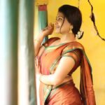 Rachitha Mahalakshmi Instagram - Last set of pics in this look ..... ❤️🫣❤️🫣❤️🫣❤️ "Flaunting with Integrity"....... ❤️❤️❤️❤️❤️ #sareelove