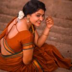 Rachitha Mahalakshmi Instagram – Integrity reveals the Beauty……. 😇😇😇😇😇
@saranjphotography 
#sareelove
#integralwoman
