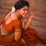 Rachitha Mahalakshmi Instagram - Integrity reveals the Beauty....... 😇😇😇😇😇 @saranjphotography #sareelove #integralwoman