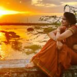Rachitha Mahalakshmi Instagram - Once upon a dreamy day..... 🌄 No one will ever know the violence it took to become this gentle 😇😇😇😇😇😇 😍😇♥️❤️‍🔥 @saranjphotography