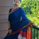 Rachitha Mahalakshmi Instagram - My saree love 😇😇😇 Authentic Karnataka's Pure Ilkal Cotton saree ❤️❤️❤️❤️❤️❤️❤️❤️❤️❤️❤️❤️❤️❤️❤️ Guest for a show were sarees r loved , Greeted ,appreciated, embraced just like me..... 😇😇😇😇😇😇😇 #sareelove #ilkalsarees