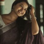 Rachitha Mahalakshmi Instagram – 💜💜💜💜💜nd my love for saree is always immense….. 💜💜💜💜💜💜
:
@saranjphotography