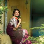 Rachitha Mahalakshmi Instagram – 💜💜💜💜💜nd my love for saree is always immense….. 💜💜💜💜💜💜
:
@saranjphotography