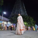 Rachitha Mahalakshmi Instagram – Feeling divine 😇
#maduraimeenakshiammantemple