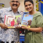 Rachitha Mahalakshmi Instagram - After a long time 😇😇😇😇😇 Thank u for having me in the show @sihikahichandru sir 😍😍😍😍😍😍 @bombaatbhojana #bombaatbhojana #starsuvarna