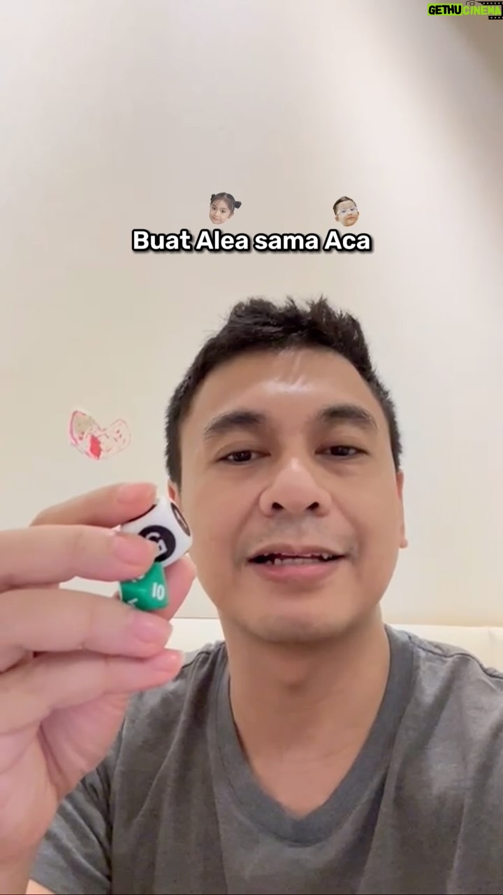 Raditya Dika Instagram - Perkara lempar dadu.