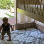 Rafa Brites Instagram - Cama nova !!! Chegou o dia! Eu fui a 3 filha que sonhava em ter um quarto só meu. Mas pensando bem se na época eu tivesse ia fazer como o Rocco que tem fugido pra dormir com o irmão…. ♥️ ! A alegria deles gente… Ai meu coração
