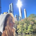 Rafa Brites Instagram - Um solzinho nesse frio delicia que esta aqui em NY! Central Park, New York