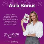Rafa Brites Instagram - Quem que estar ao vivo e online e bater um papo com a @rafabrites ??? 🧡 Lançamento exclusivo na B2Mamy Academy, A Nova Jornada com Rafa Brites. Se você adquirir até 30 de Outubro vai participar de um encontro ao vivo com a Rafa Brites antes do final do ano. Este conteúdo é para quem está cansada de não alcançar os objetivos, com uma metodologia prática, em 6 passos, para você tirar seus sonhos do papel, ter um plano de ação e parar de procrastinar. Chegou a hora de organizar os planos até o final do ano e iniciar um novo ciclo em 2024 sem procrastinação. Link na BIO. #b2mamy #desenvolvimentopessoal #autoconhecimento #rafabrites