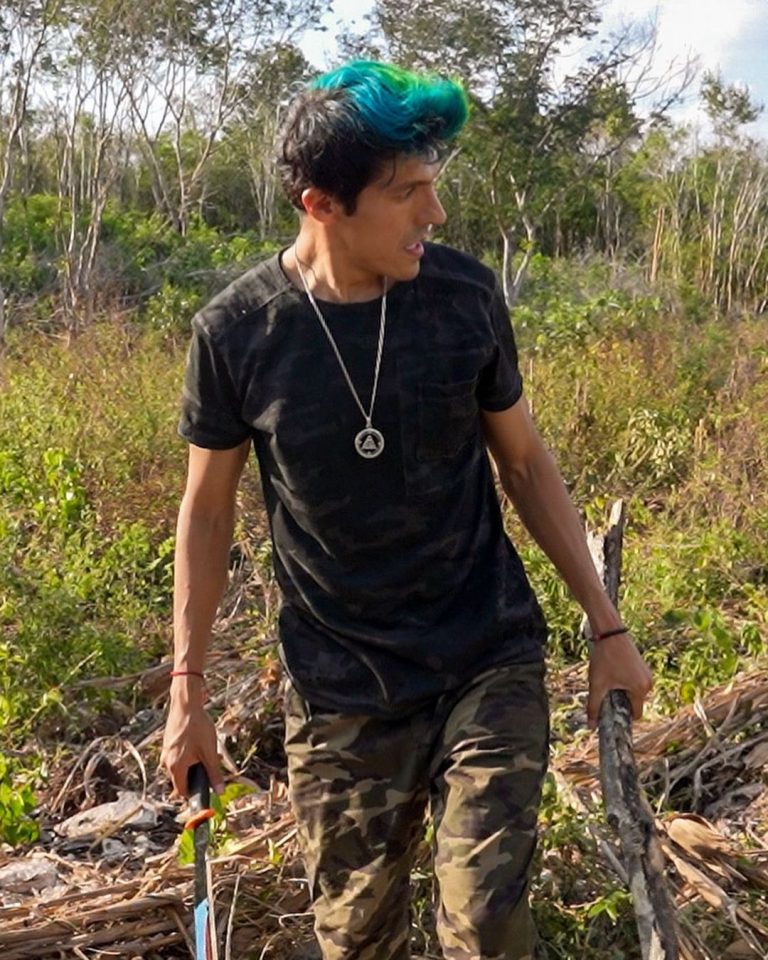 Rafa Polinesio Instagram - Los días en la selva han sido mas difíciles de lo que imaginé, estoy aprendiendo muchas cosas. Les voy a ir contando todo!!