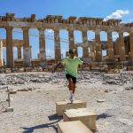 Rafa Polinesio Instagram - Visitando a Zeus ⚡️🏛 Atenas Grecia