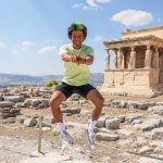 Rafa Polinesio Instagram - Visitando a Zeus ⚡️🏛 Atenas Grecia
