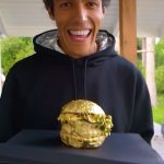 Rafa Polinesio Instagram - Prepare una hamburguesa completamente de oro 🌟🤩🤩