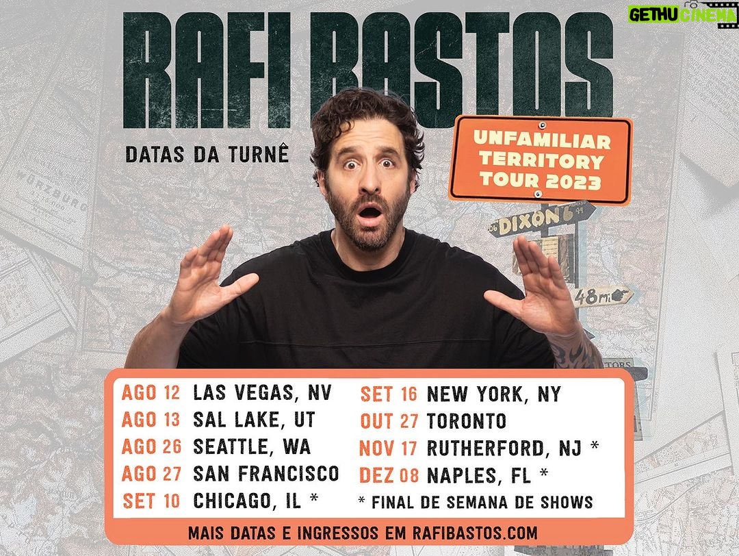 Rafinha Bastos Instagram - De U$10 a shows lotados numa quarta-feira. 🙌 Obrigado por acompanhar o meu rolê. É legal demais saber que a galera tá curtindo essa minha busca. Ah… e a turnê continua. Locais e datas na última imagem do Carrossel (📸 @nicklanata).
