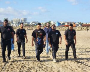 Raftaar Instagram - Thank you mere bhai @raftaarmusic for joining us today and making 264th week of @beachwarriorsindia strongest 💪✨️

#Earthday became even more special  with your presence and motivation 💚✨️

Eagerly waiting for more such projects together 🤞

Love you Bhai 🧿🤗❤️