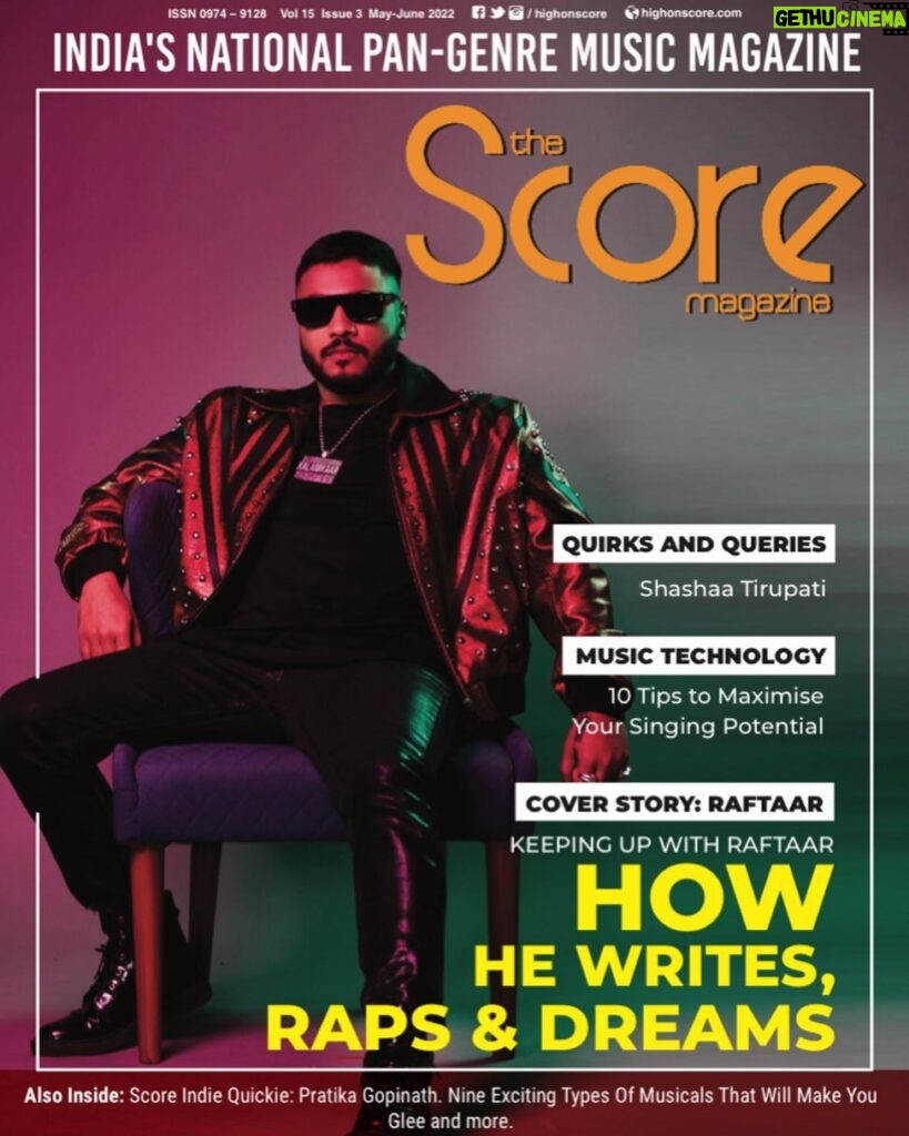 Raftaar Instagram - Our latest issue features the amazing Raftaar on the cover! In conversation with- Jerry Silvester Vincent Score Indie Quickie- Pratika Gopinath Quirks & Queries- Shashaa Tirupati Score Indie Classics- Swarathma Music Technology: Four Critical Things For Aspiring Sound Designers, Rhythm Is Gonna Get You How And Why, Fine Tune- 5 Essential Tips for Tuning Guitar Strings Other Articles: 7 Travel Songs That Will Enliven Your Next Trip, 10 Tips To Maximize Your Singing Potential, What is Orff Education And Why Should You Choose It For Your Children. Read all of these and much more in our latest edition of The Score Magazine. Link in bio and stories. @raftaarmusic #raftaar #raftaarmusic #raftaar__official #hiphopartist #rapartist #highonscore #thescoremagazine #national #pangenre #rapper #hiphopmusic
