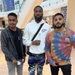 Raftaar Instagram - “To deal kati reel chalu. Meek milly wheelie wali buddhi poori feel chalu.” @meekmill your crew tight my G. Tear the roof offfffff. Honoured to have met someone I gave a shoutout to. MANIFESTATION IS REAL. #meekmill #dxb #maifest #onmysoul