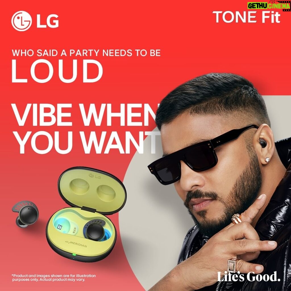 Raftaar Instagram - Har track lagega hit, jab groove karoge with LG TONE Fit! Jahan bhi jao, keep the vibe on! Know more on https://bitly.ws/Pqmv #Earbuds #Earbud #EarbudWireless #EarbudsBluetooth #Earphones #Earphone #BacteriaFree #Hygienic #LifesGood #LG #LGIndia