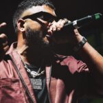 Raftaar Instagram - “My life is a movie, Extras me hai tu bhi.” Last few days have been a blessing. Grateful. ⭕️🩸⭕️. 📸 @xo.visuals 📸 💠 Custom drip designed by @volambiladki 💠 @kalamkaarmusic @supermoonhq #babbar 🤫😉