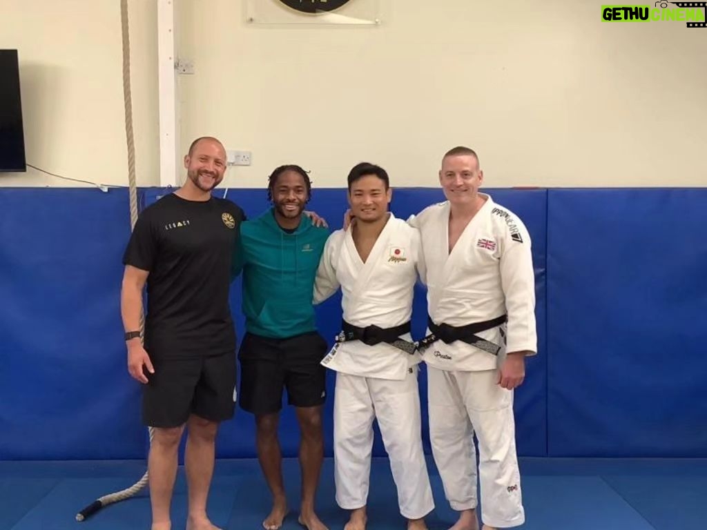 Raheem Sterling Instagram - What a great day @camberleyjudoclub