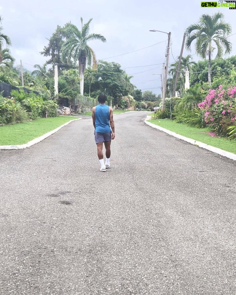Raheem Sterling Instagram - Me, myself and I and my shadow Jamaica