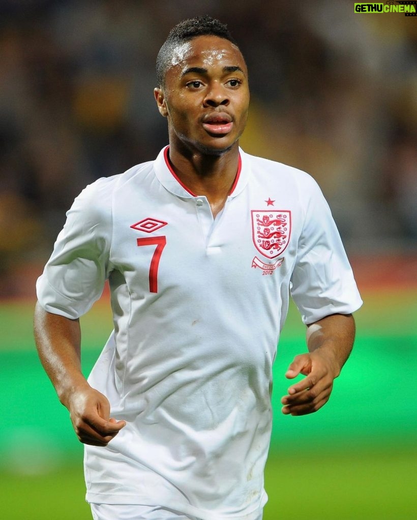 Raheem Sterling Instagram - A #ThreeLions debut for @sterling7 🔟 years ago today! 💫 Wembley Stadium