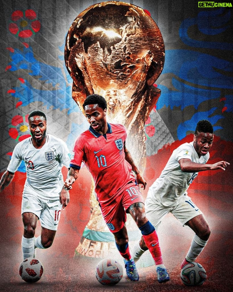 Raheem Sterling Instagram - 3rd World Cup representing the Three Lions 🦁🏴󠁧󠁢󠁥󠁮󠁧󠁿