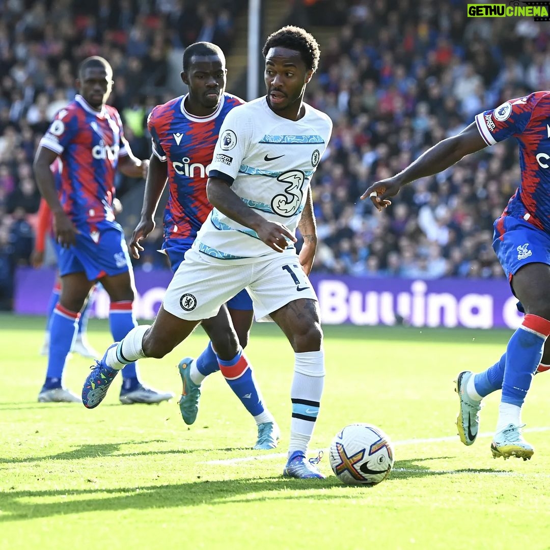 Raheem Sterling Instagram - Important win and 3 big points. Now sights set on Wednesday Selhurst Park