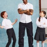 Raheem Sterling Instagram - Went back to school to show off these new shoes with @clarksshoes