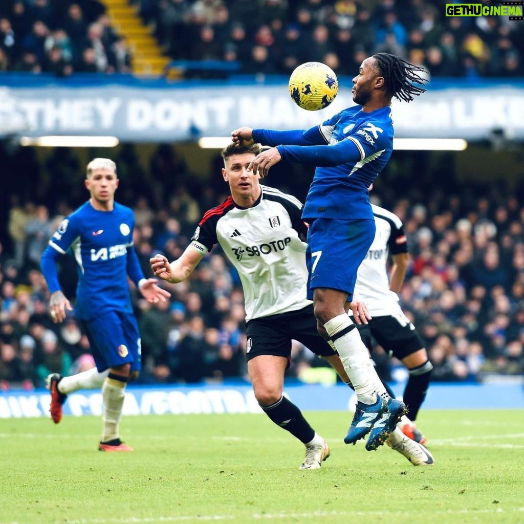 Raheem Sterling Instagram - Needed 3 Points and we got them. Big Win 🔵🔵 @chelseafc Stamford Bridge