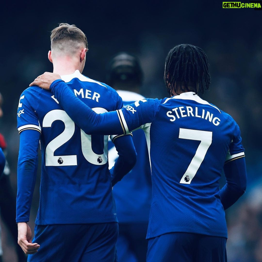 Raheem Sterling Instagram - Needed 3 Points and we got them. Big Win 🔵🔵 @chelseafc Stamford Bridge