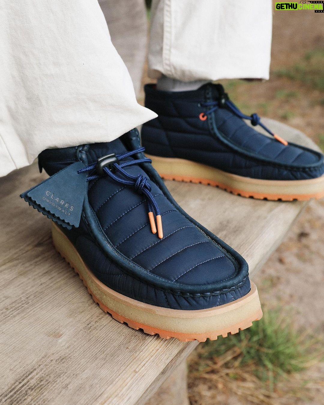 Raheem Sterling Instagram - Raheem Sterling for Clarks Originals™. Available via Clarks and at selected retailers now. Available via Clarks UK, US, Japan and in our London, Manchester, Osaka and Tokyo stores. This collaboration will also be available via Clarks China and in our Beijing store from December 8th. And for our Jamaican partners including Shoe Gallery, Signature Style and Collectibles. In collaboration with Raheem, we have reworked our iconic Wallabee™ for winter. To pay homage to Raheem’s place of birth, ‘Est 1692’ features on the fob and hang tag – the year Kingston was founded, with the Jamaican motto ‘Out of Many One People’ inside the heel. Crafted with topstitching on the upper, each pair features crepe wrapped midsoles with a commando style rubber outsole to keep the crepe fresh. With a quilted nylon upper and bright orange detailing on the rubber outsole and lining, this is the Wallabee™ for winter. #ClarksOriginals #RaheemSterling