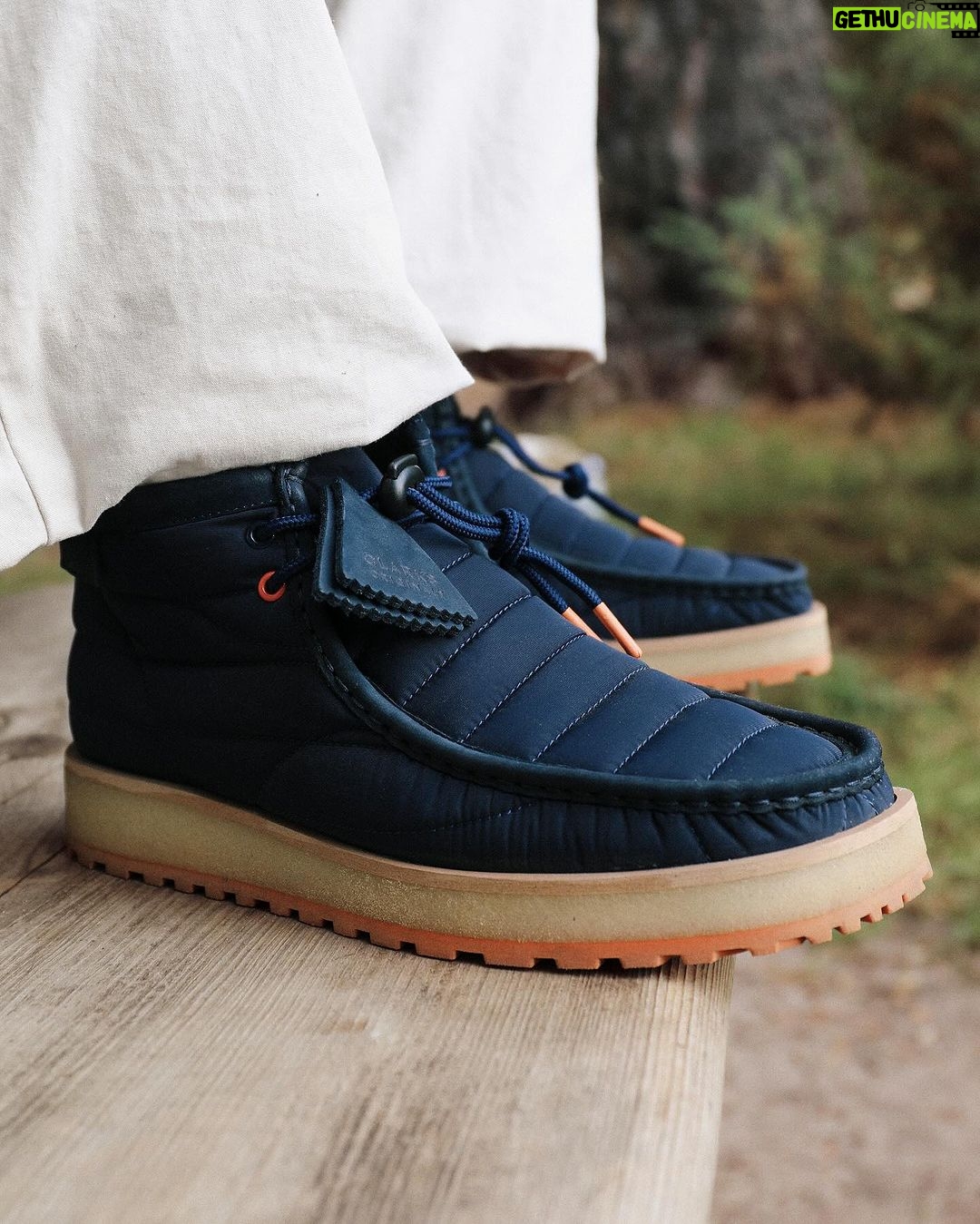 Raheem Sterling Instagram - Raheem Sterling for Clarks Originals™. Available via Clarks and at selected retailers now. Available via Clarks UK, US, Japan and in our London, Manchester, Osaka and Tokyo stores. This collaboration will also be available via Clarks China and in our Beijing store from December 8th. And for our Jamaican partners including Shoe Gallery, Signature Style and Collectibles. In collaboration with Raheem, we have reworked our iconic Wallabee™ for winter. To pay homage to Raheem’s place of birth, ‘Est 1692’ features on the fob and hang tag – the year Kingston was founded, with the Jamaican motto ‘Out of Many One People’ inside the heel. Crafted with topstitching on the upper, each pair features crepe wrapped midsoles with a commando style rubber outsole to keep the crepe fresh. With a quilted nylon upper and bright orange detailing on the rubber outsole and lining, this is the Wallabee™ for winter. #ClarksOriginals #RaheemSterling