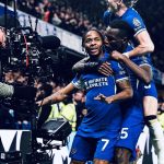 Raheem Sterling Instagram - Proud of the team tonight. We are coming 🔵🔥